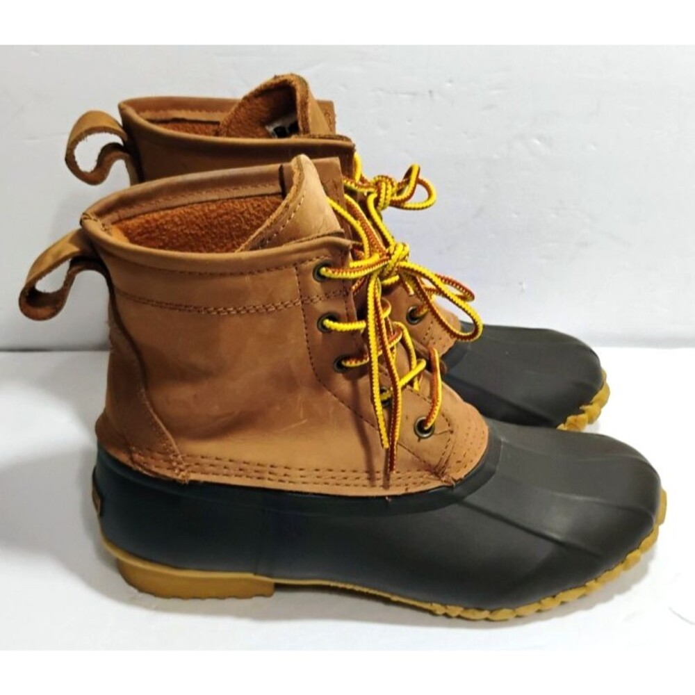 Field & Stream Mens Leather Waterproof Duck Boots Size 8